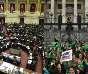 El Senado de Argentina fijó para el 8 de agosto el debate de una ley para despenalizar el aborto. Foto: Agencia AFP
