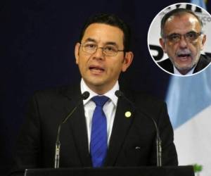 El presidente de Guatemala, Jimmy Morales, ordenó la 'inmediata expulsión' del exmagistrado colombiano Iván Velásquez, jefe de una misión de la ONU contra la impunidad (Fotos: Agencia AFP)
