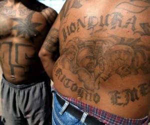 Reunidos en la Casa Presidencial de San Salvador, los mandatarios decidieron mantener un 'intercambio de información' permanente sobre movimientos de criminales y de grupos delictivos organizados. Foto: AP