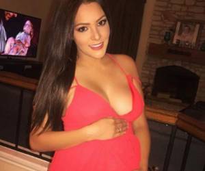 Nathalia Casco se convirtió en mamá por primera vez hace 11 años, este es su segundo embarazo. Foto: Instagram