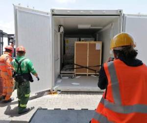 Los hospitales móviles fueron inspeccionados por el Ministerio Público.