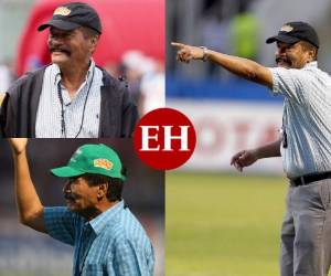 El fútbol hondureño está de luto tras la muerte del reconocido entrenador Hernán García. Este jueves El Bigotón, como era conocido, falleció luego de haber permanecido varios días interno en el Instituto Hondureño de Seguridad Social (IHSS) debido a un problema en los riñones. Fotos: Marvin Salgado / Archivo / EL HERALDO.