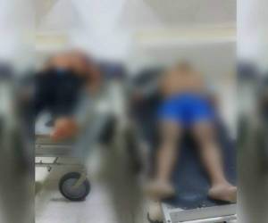 Dos de las víctimas fallecieron en el hospital Hermano Pedro de Olancho.