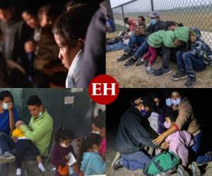 Estados Unidos dijo el lunes que México, Guatemala y Honduras acordaron reforzar su seguridad fronteriza, en medio de una oleada de migración irregular hacia territorio estadounidense, incluidas cifras récord de menores no acompañados. Fotos: AFP.