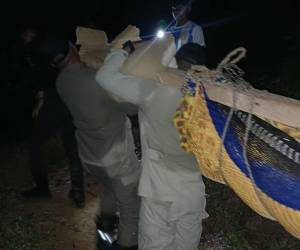 Dos detenidos dejó el operativo. El agente Jefry López murió en un tiroteo cuando la Policía ingresó a la montaña para capturar a Wilmer Ávila, fugado de prisión. También murió.