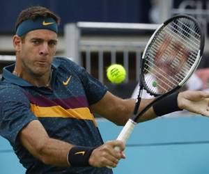 Del Potro se había fracturado la rodilla derecha el año pasado cuando jugó contra Borna Coric en el Masters de Shanghái. Foto:AP