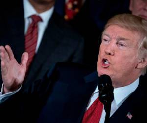 Unos ocho bancos y varias decenas de ciudadanos fueron recientemente sancionados por Washington, que los considera 'facilitadores' del financiamiento del programa nuclear de Pyongyang. Foto: AFP