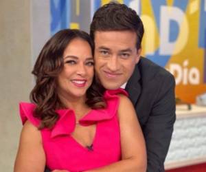 Adamari López y Nacho Lozano son compañeros del programa matutino de Telemundo 'Hoy día. Foto: Instagram hoydia