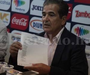 En conferencia de prensa el técnico colombiano presentó a los seleccionados para el juego previo ante México. Foto: Deportes EL HERALDO).