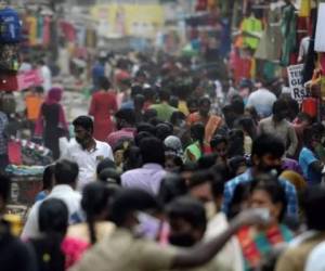 El estado de Andhra Pradesh está entre los más afectados del país por el coronavirus, con más de 800,000 casos identificados. Foto: AFP