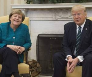 Angela Merkel y Donald Trump ya se han reunido anteriormente. (AFP)