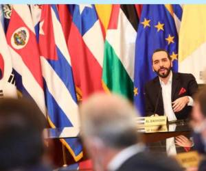 'Tenemos relaciones de larga data y nos extrañan algunas condenas, porque no hay nada que condenar (...)', reclamó Bukele en cadena nacional tras reunión con embajadores acreditados en El Salvador.