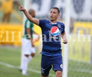 Erick Andino, delantero de Motagua, jugará por tres años más con el equipo. (Foto: Deportes EL HERALDO)