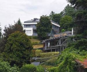 La casa de Cristiano Ronaldo en Turín está inmersa en el bosque (FOTO: INTERNET)