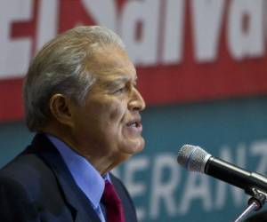 'Hemos analizado la situación y hemos tomado la decisión de no reconocer ese gobierno provisional de Brasil' dijo Sánchez Ceren. Foto: AFP