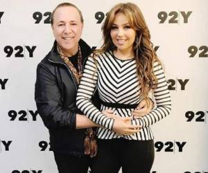Tommy Mottola y Thalía comparten la mayor de su tiempo juntos. Foto: Instagram