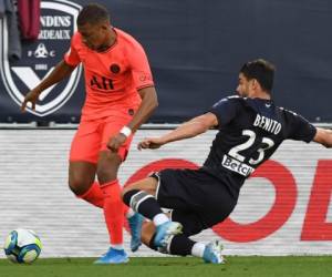 Es sólo el 'inicio de mi regreso', relativizó Mbappé el sábado, después de haber jugado sólo 30 minutos y asistir a Neymar en el único gol del partido. Foto: AFP.