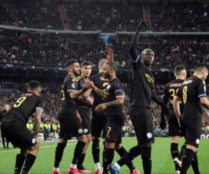 Los cityzens toman ventaja para el partido de vuelta en el Etihad Stadium el próximo 17 de marzo. Foto: AFP