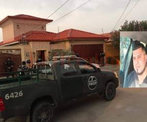 (1) Los fiscales y policías militares rodearon la vivienda de Aranda en SPS. (2) En una casa encontraron mercadería.