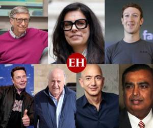 Miles de millones tienen en sus cuentas bancarias gracias a pequeñas ideas que se convirtieron en una inmensa inversión. De Bezos a Bettencourt, conoce quiénes son las personas más ricas del mundo. Las estimaciones de sus fortunas fueron tomadas de la revista Forbes. Fotos: Cortesía.