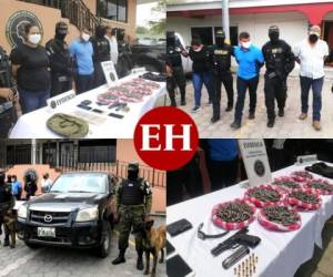 Tres presuntos traficantes de municiones y armas de fuego fueron capturados este viernes a la altura del municipio de Talanga, Francisco Morazán, Honduras.