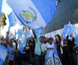 Las tensiones en torno al futuro de la Cicig han provocado un desinterés en la población por los comicios generales. Foto AFP