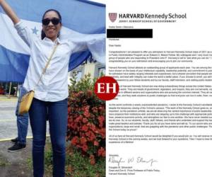 La hondureña decidió realizar una campaña para recolectar los costos de su ingreso a Harvard. Foto: Facebook y Twitter Nadia Seren
