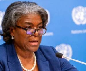 La embajadora estadounidense ante las Naciones Unidas, Linda Thomas-Greenfield. Foto: AP