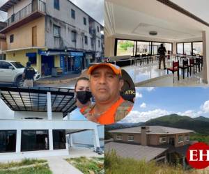 Un total de nueve allanamientos de morada en Tegucigalpa, Francisco Morazán y Yamaranguila, Intibucá, se realizaron este jueves tras la captura del capitán en condición de retiro por baja deshonrosa Santos Rodríguez Orellana. Fotos: Cortesía Ministerio Público.