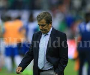 Jorge Luis Pinto, entrenador de la Selección de Honduras. (Fotos: Ronal Aceituno / Grupo Opsa)