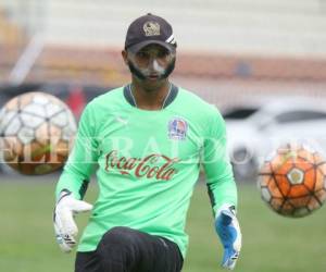 Donis Escober, portero de Olimpia y la Selección de Honduras (Foto: Juan Salgado/OPSA)