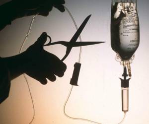 Imágen de referencia tomada de Internet para graficar la eutanasia.