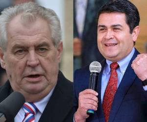 Milos Zeman, presidente de República Checa, mandó sus saludos y felicitaciones mediante un telegrama. Foto EL HERALDO /AFP