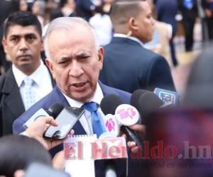 El titular del Poder Legislativo, Mauricio Oliva, se comprometió a agilizar la aprobación de las leyes. Foto: EL HERALDO.