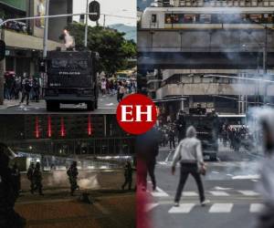 La ola de protestas por los abusos y maltratos policiales sigue imparable en Colombia. En las últimas horas el gobierno pidió perdón por el brutal castigo policial que mató a un hombre.Hasta ahora las manifestaciones dejan al menos 13 muertos, la mayoría baleados presuntamente en choques con la fuerza pública.Aquí le mostramos algunas imágenes que resumen el caos. Fotos: Agencia AFP.