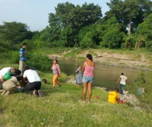 Las menores de nueve y seis años se ahogaron en el río Humuya, según informó el Cuerpo de Bomberos de Honduras.