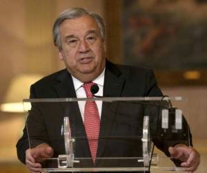 El jefe de la ONU, Antonio Guterres, reaccionó luego del anuncio del presidente de Guatemala.