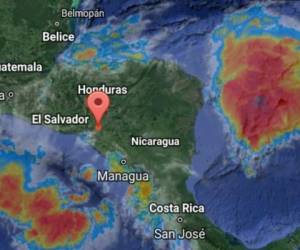 Las lluvias continuarán este viernes, sábado y domingo en Honduras.