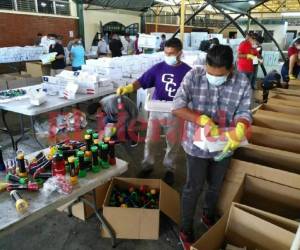 El Tribunal Supremo Electoral comenzó este miércoles a revisar materiales para los comicios del próximo 26 de noviembre. Foto: Jonhy Magallanes/ El Heraldo