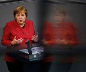 La canciller alemana, Angela Merkel, pidió más medidas de prevención en Alemania. AP.
