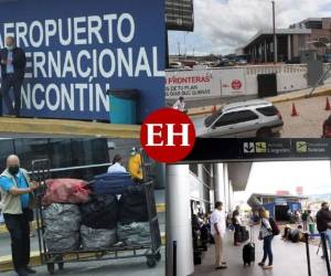 La cuenta regresiva para que el Aeropuerto Toncontín deje de recibir vuelos internacionales termina el 15 de octubre, según fecha establecida para abrir las puertas de la nueva terminal Palmerola, ubicada en Comayagua, zona central de Honduras. Foto: Alex Pérez/EL HERALDO.