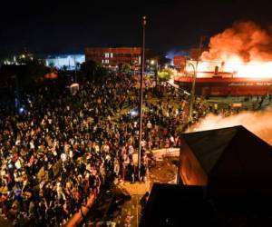 La ira por la muerte de Floyd desató fuertes protestas en varios estados. AP.