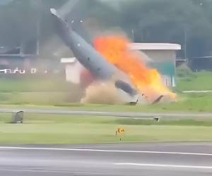 La aeronave An-32 sufrió el siniestro aproximadamente a las 10:00 hora local (04:30 GMT) mientras completaba un vuelo rutinario.