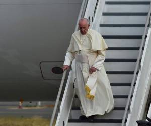Es el primer viaje del papa argentino a un país de América Central desde su elección en marzo de 2013. Foto: AFP