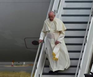 Es el primer viaje del papa argentino a un país de América Central desde su elección en marzo de 2013. Foto: AFP