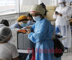 Francisco Morazán recibió 56,937 dosis de vacunas anticovid. Foto: El Heraldo