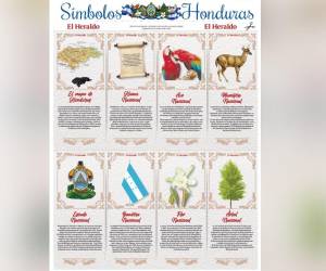 La edición coleccionable de EL HERALDO reúne información sobre estos símbolos para acercar a los lectores a su origen, sus características y el significado que tienen para Honduras.