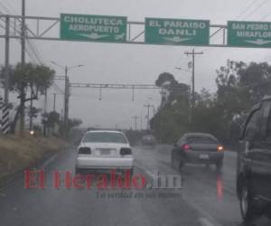 En la capital de Honduras las torrenciales lluvias caen desde tempranas horas y perduran hasta la madrugada. Foto: Archivo/ EL HERALDO