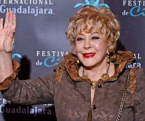 Silvia Pinal, de 90 años, permanece hospitalizada luego de contagiarse de covid-19. Foto: AFP