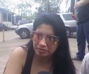 Wendy Fuentes es la esposa del periodista Wilson Herrera. Foto Captura de pantalla video EL HERALDO